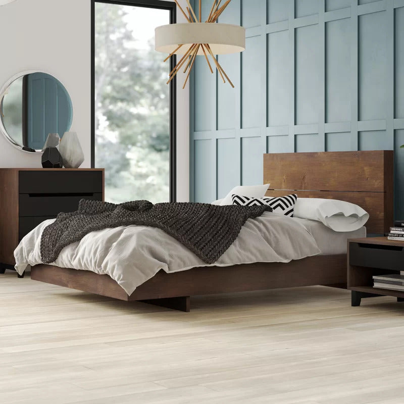 Bedroom Set: Platform 2 Piece Bedroom Set