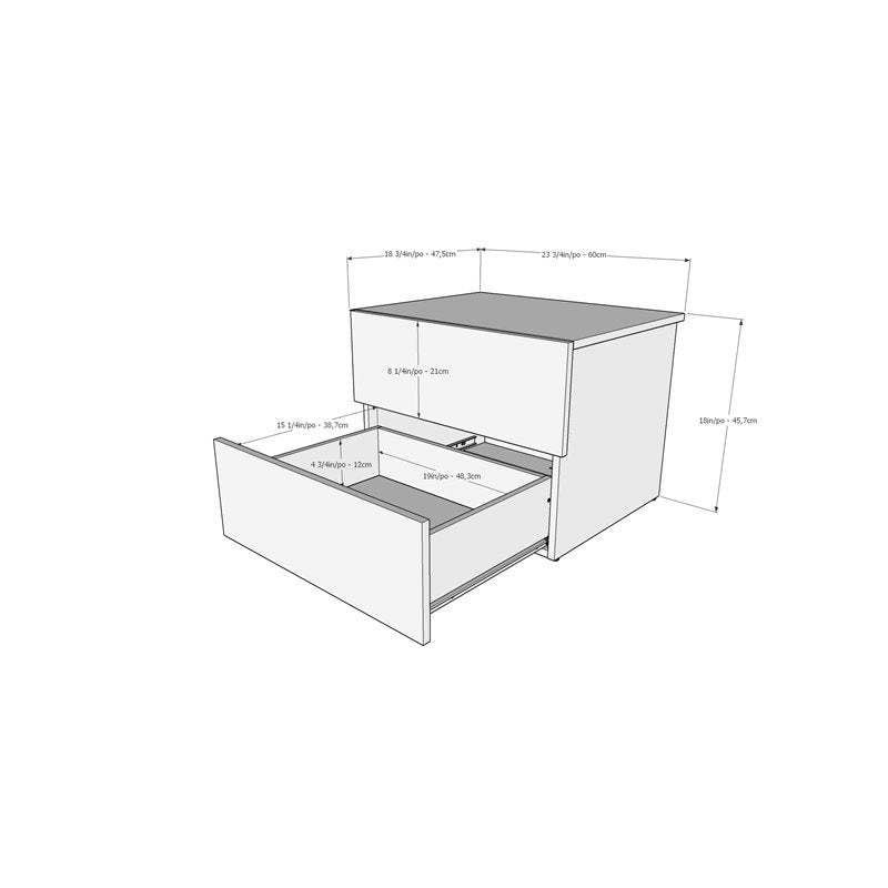 Bedroom Set: Stylish 4 Piece Bedroom Set