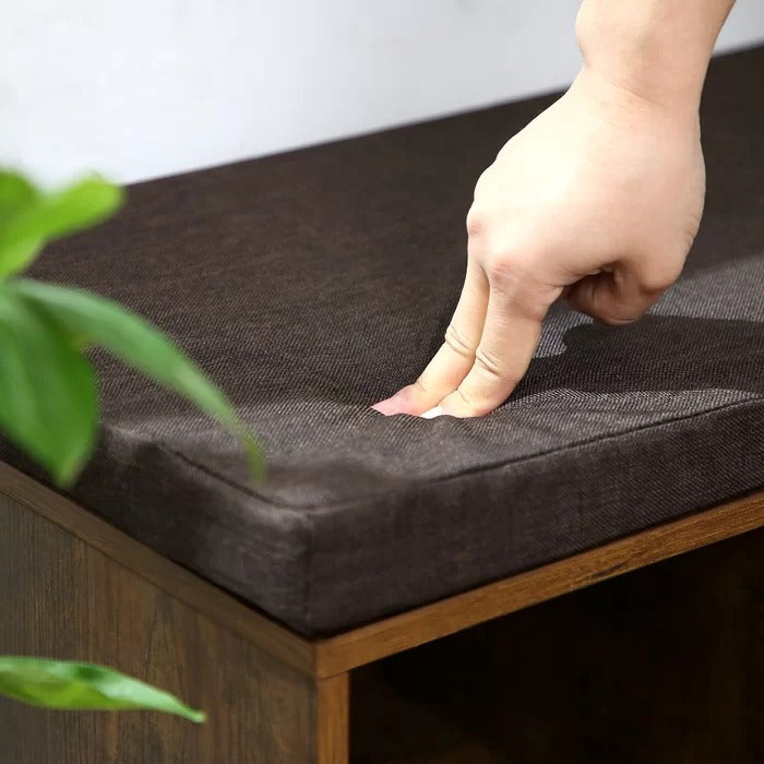 Benches: 10 Pair Shoe Rack With Seat, Storage Bench