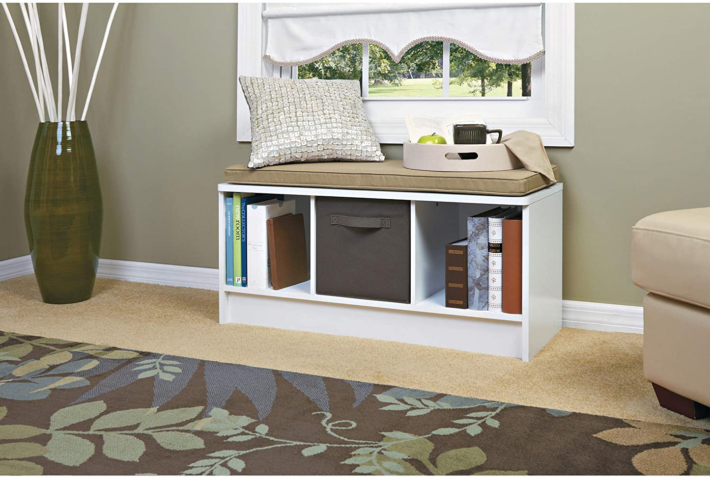 Benches: Cubical 3-Cube Storage Bench