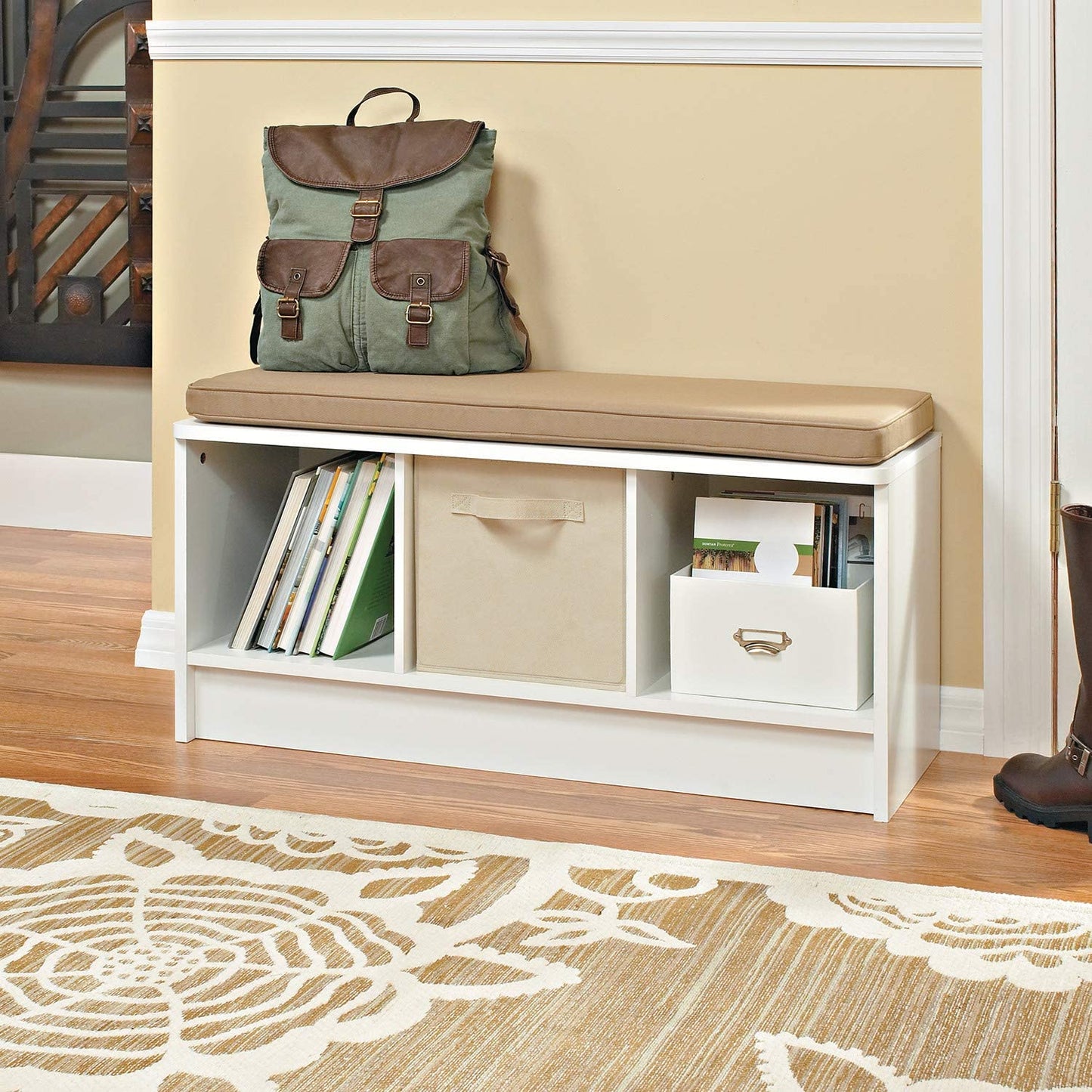 Benches: Cubical 3-Cube Storage Bench