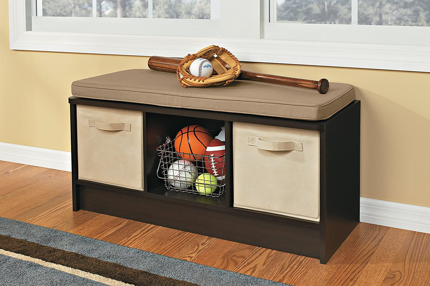 Benches: Cubical 3-Cube Storage Bench