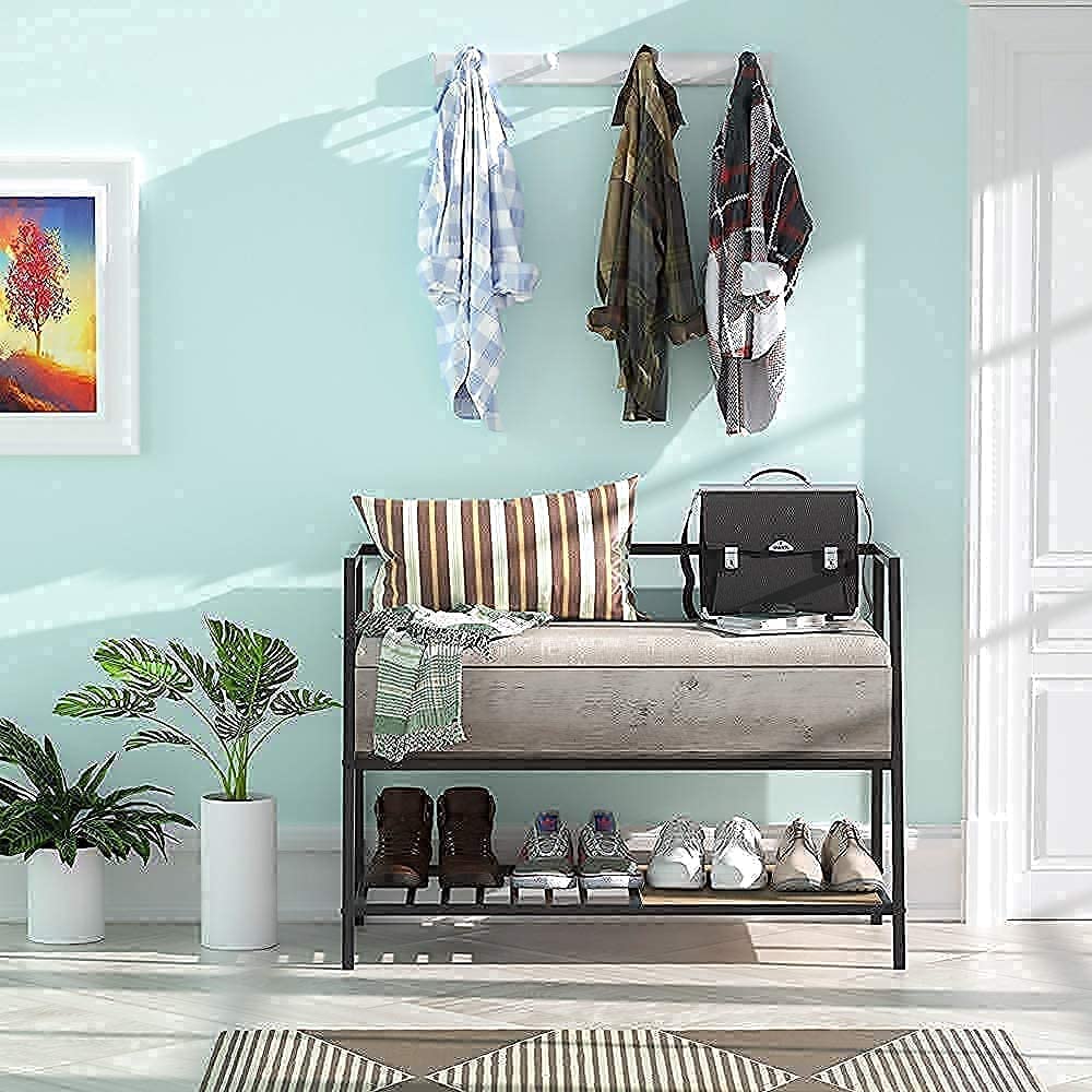 Benches: Flip Top Storage Bench, End of Bed Bench