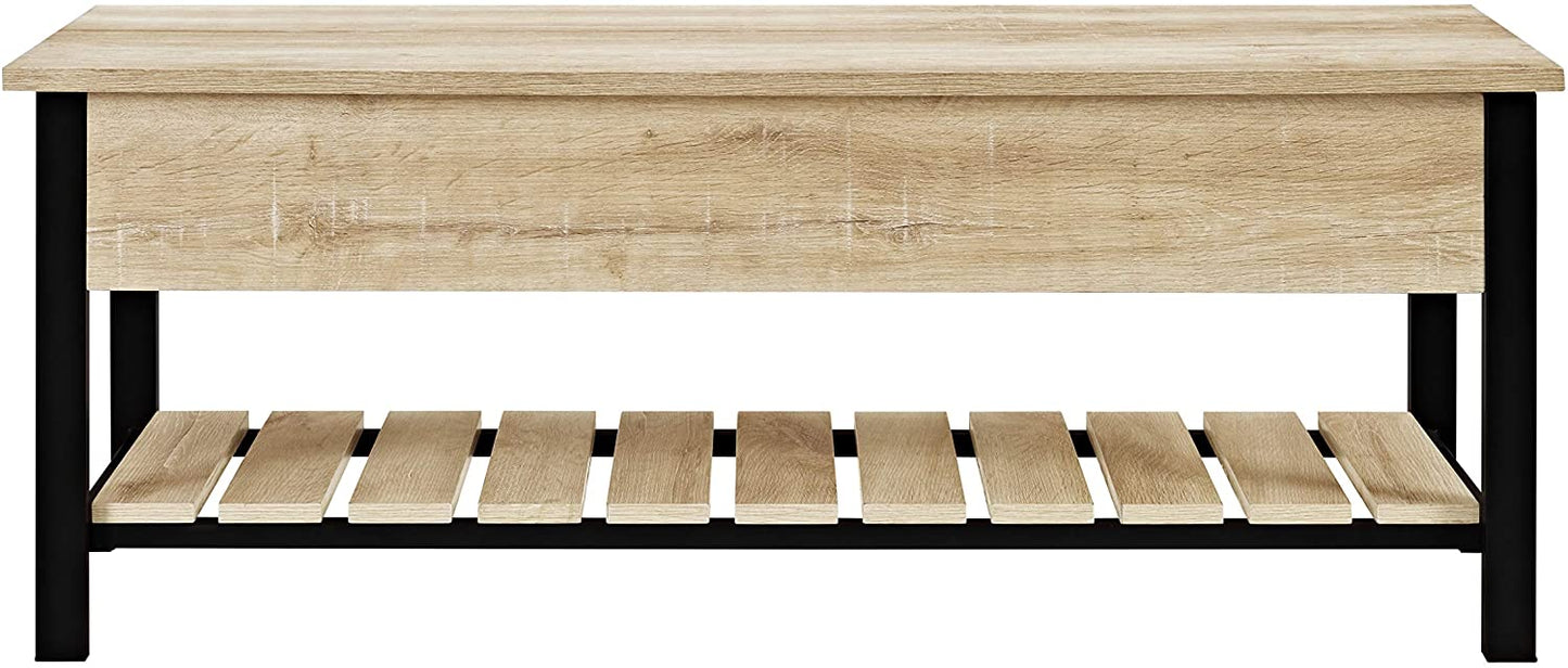 Benches: Lift Top Entry Bench with Bottom Rack