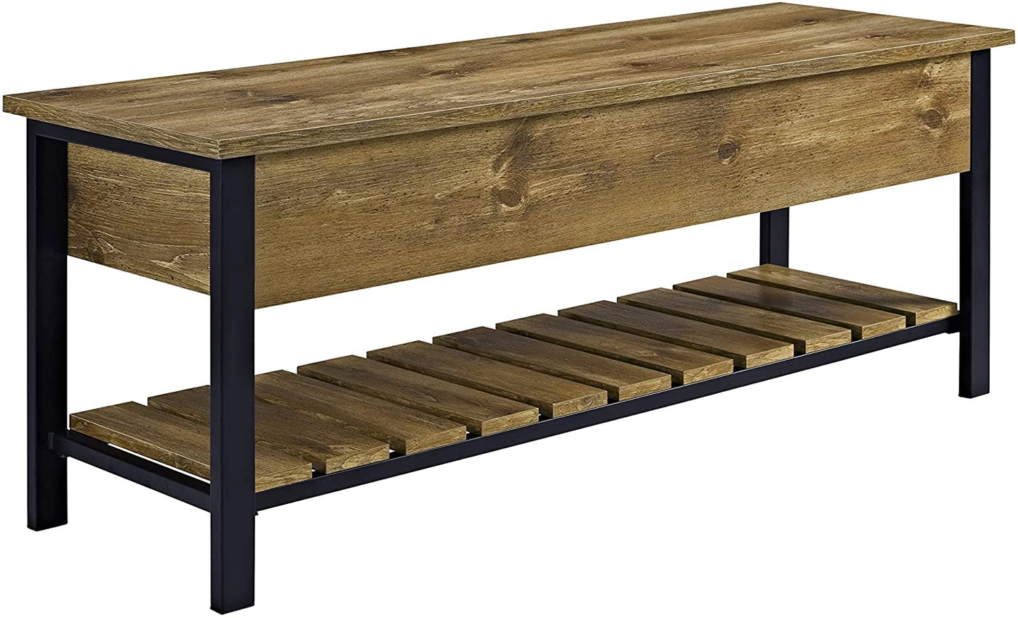 Benches: Lift Top Entry Bench with Bottom Rack