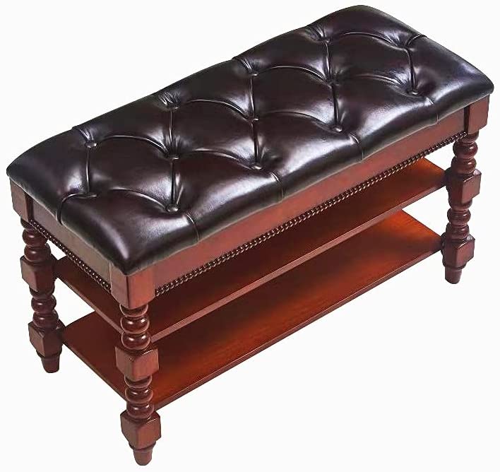 Benches: Vintage Shoe Rack with Seating for Entryway