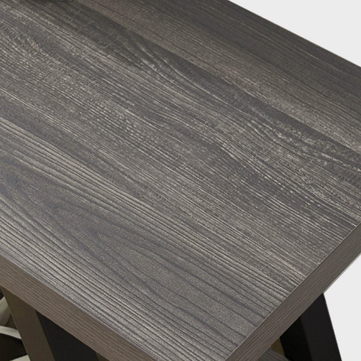 Benches: Wood and Metal Storage Bench