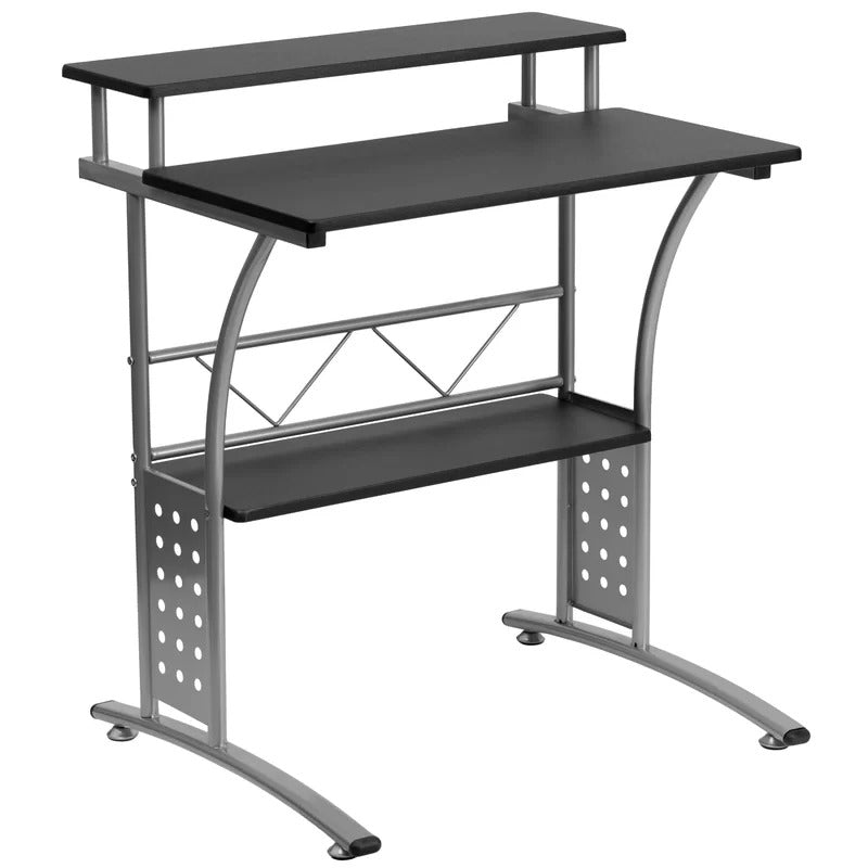 Computer Table: Black 28'' Computer Desk