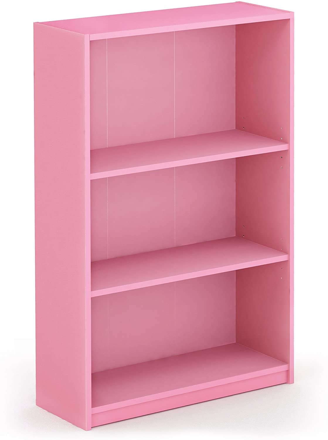 Bookshelf: 3-Tier Adjustable Shelf