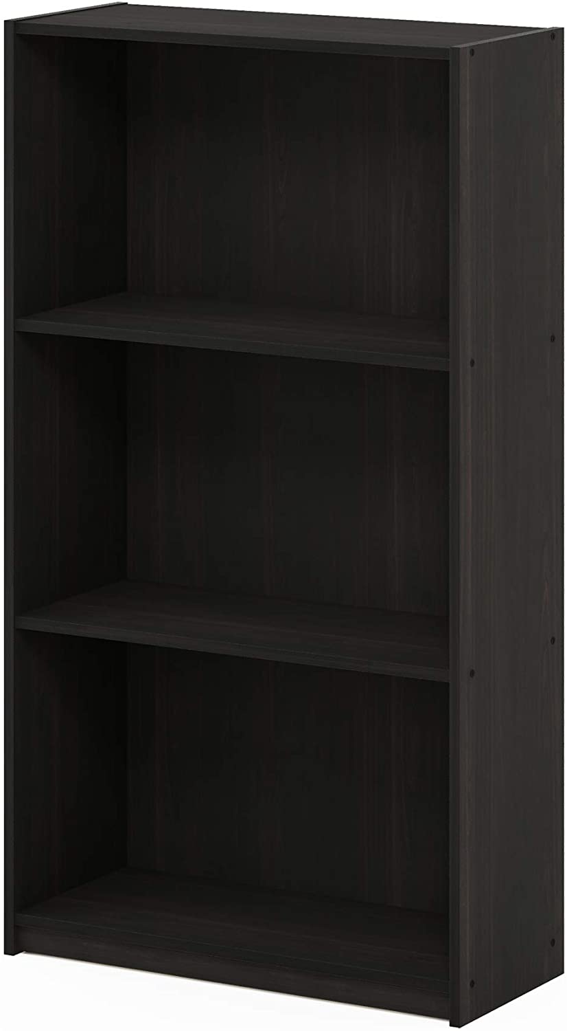 Bookshelf: 3-Tier Bookcase Storage Shelves