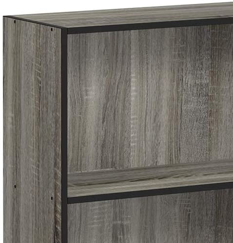 Bookshelf: 3-Tier Bookcase Storage Shelves