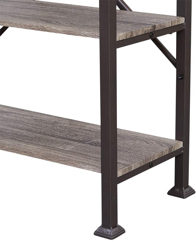 Bookshelf: 3-Tier Standing Storage Shelves