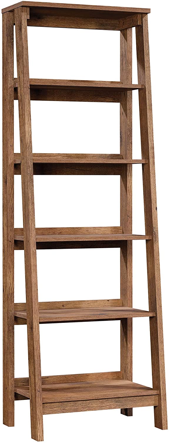Bookshelf: Ladder Shaped 5-Shelf Bookcase