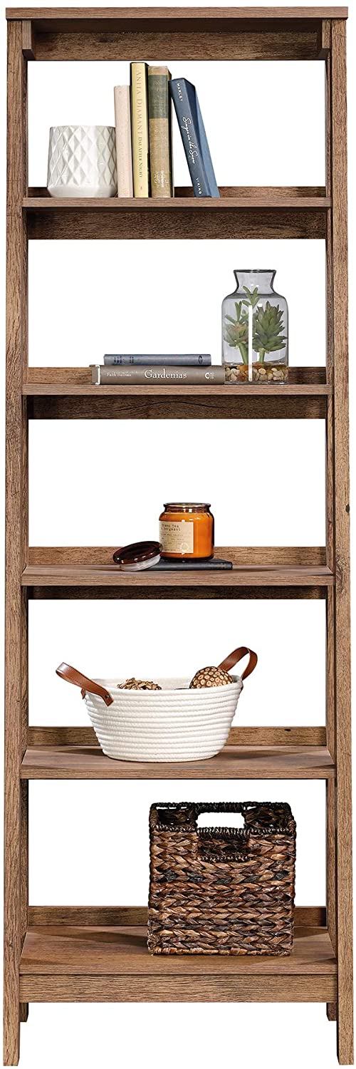 Bookshelf: Ladder Shaped 5-Shelf Bookcase