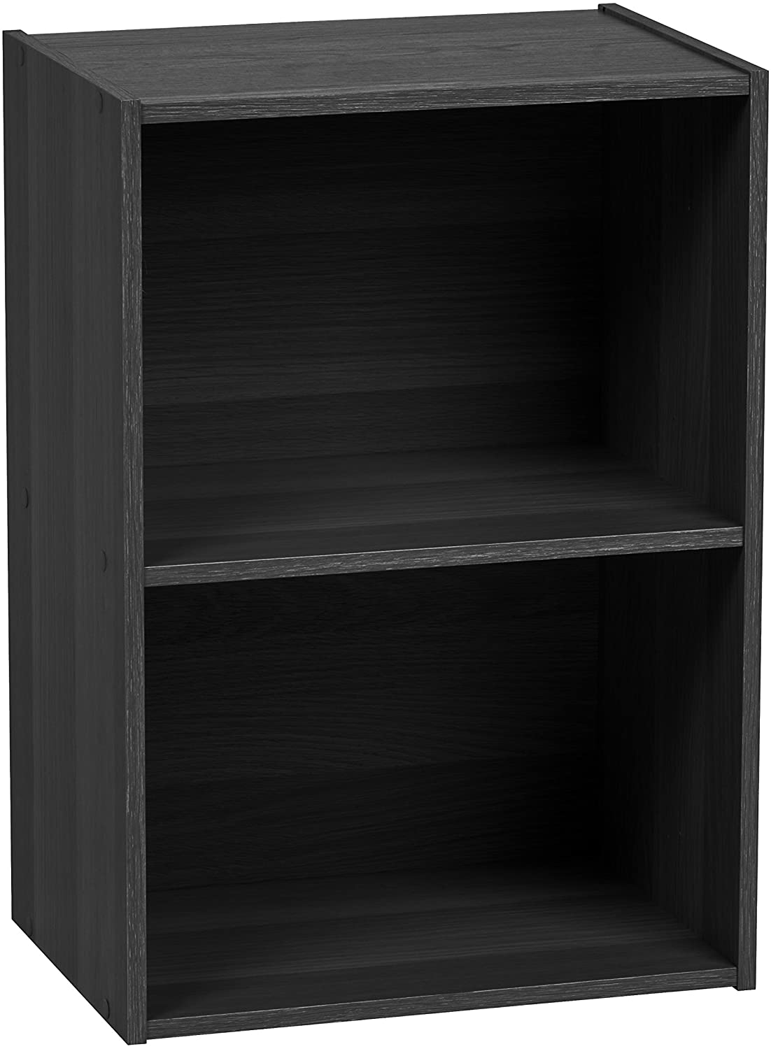 Bookshelf: Modern 2 Tier Shelf Small Bookcase