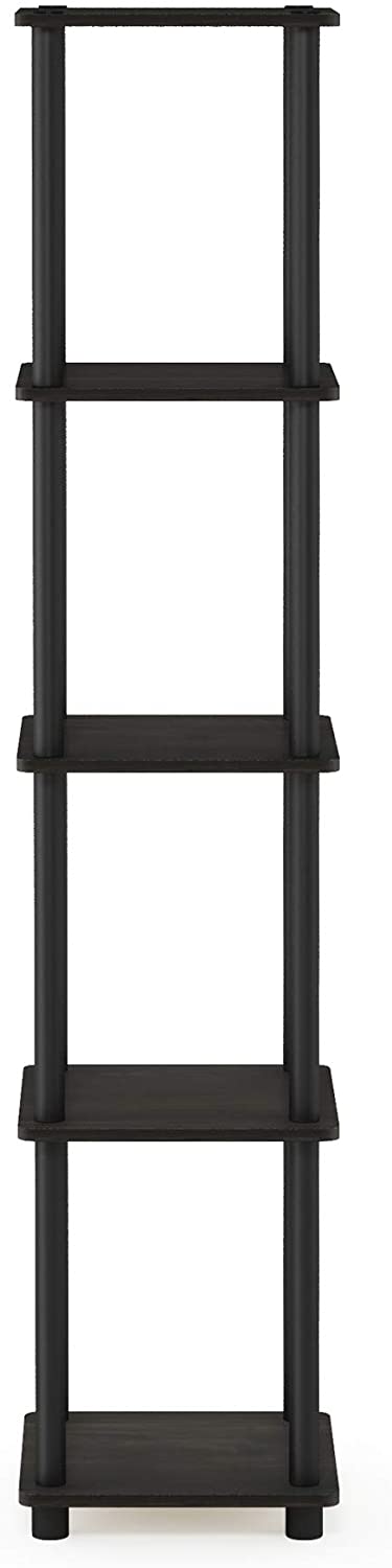 Bookshelf: Turn-N-Tube 5-Tier Corner Square Rack Display Shelf