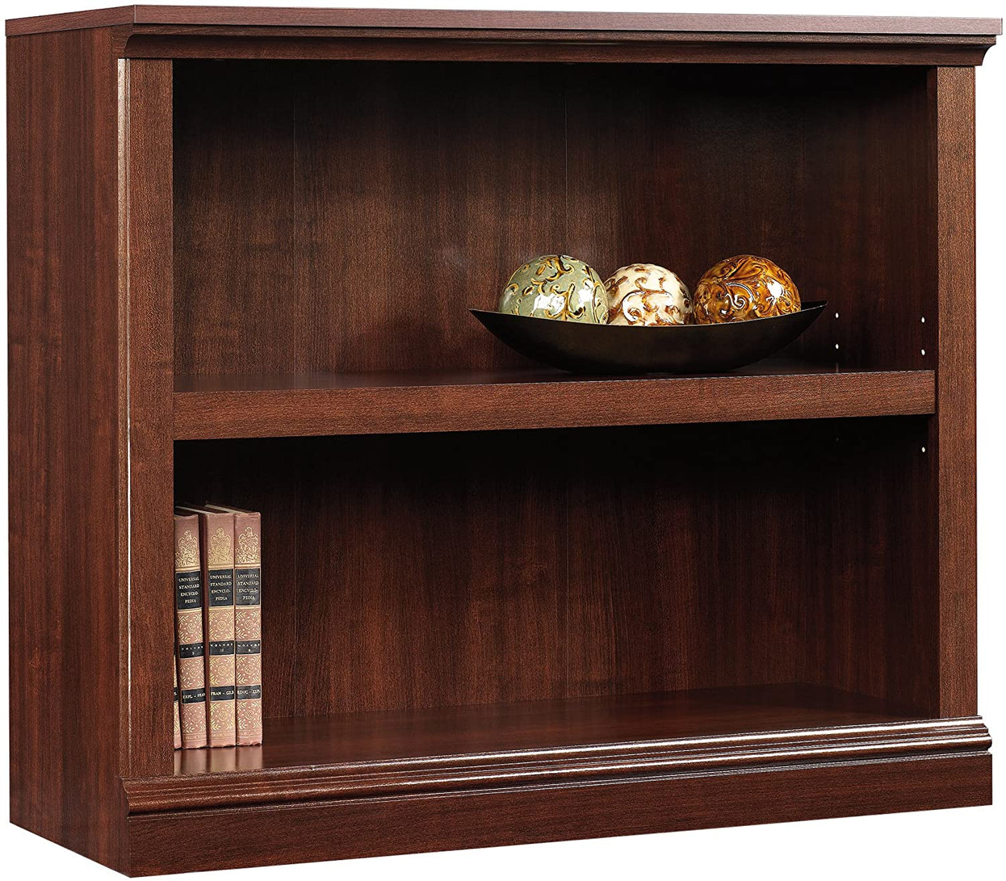 Bookshelf: Wooden 2-Shelf Bookcase