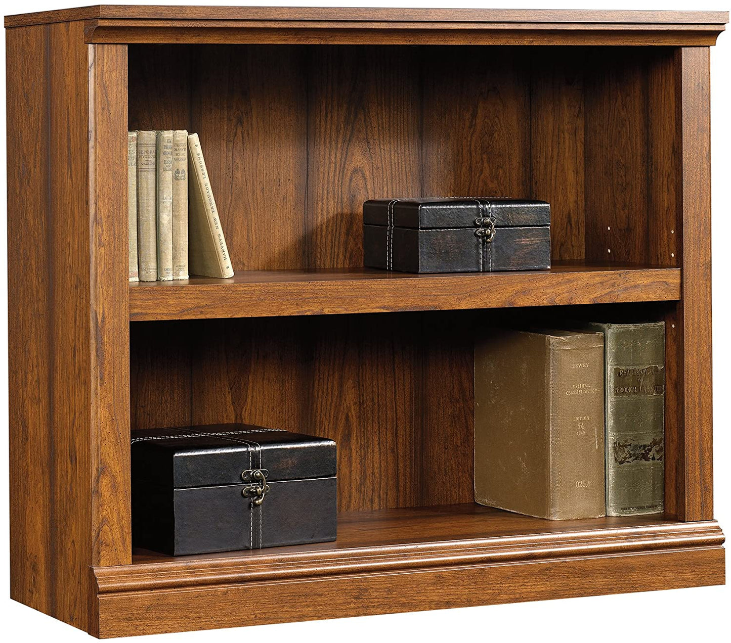Bookshelf: Wooden 2-Shelf Bookcase