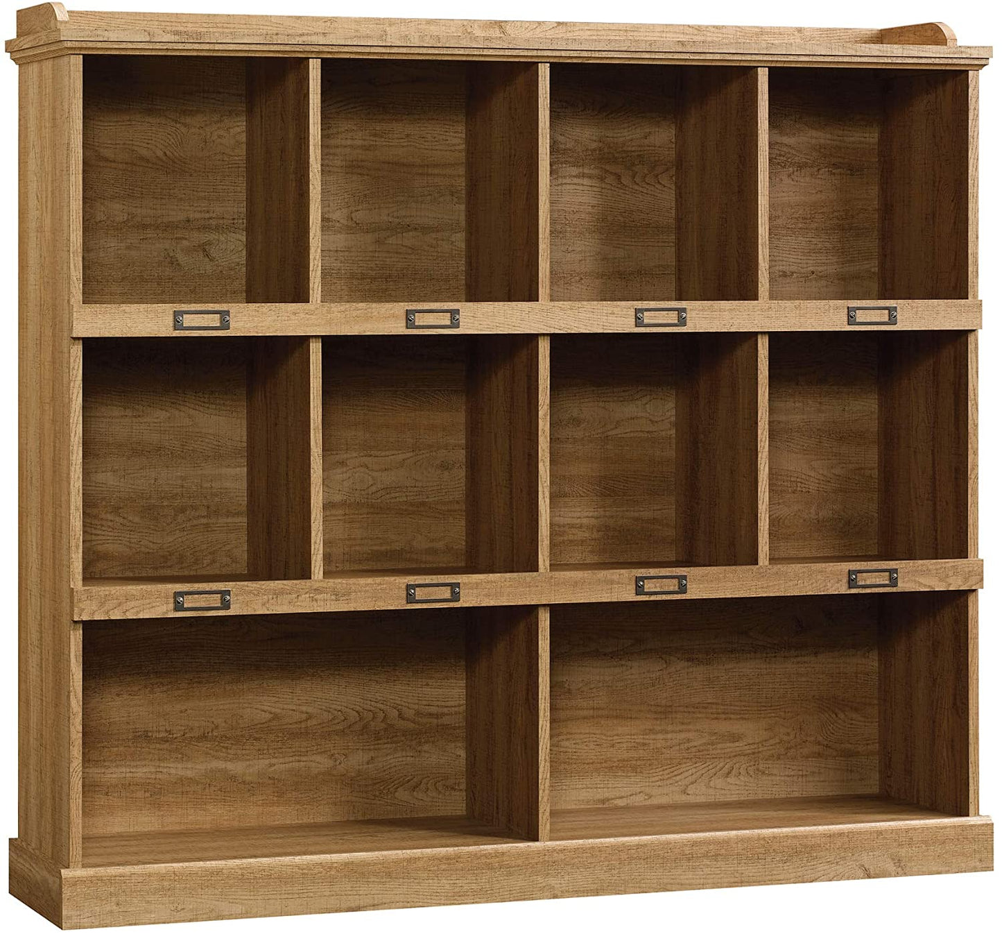 Bookshelf: Wooden Oak Finish Bookcase