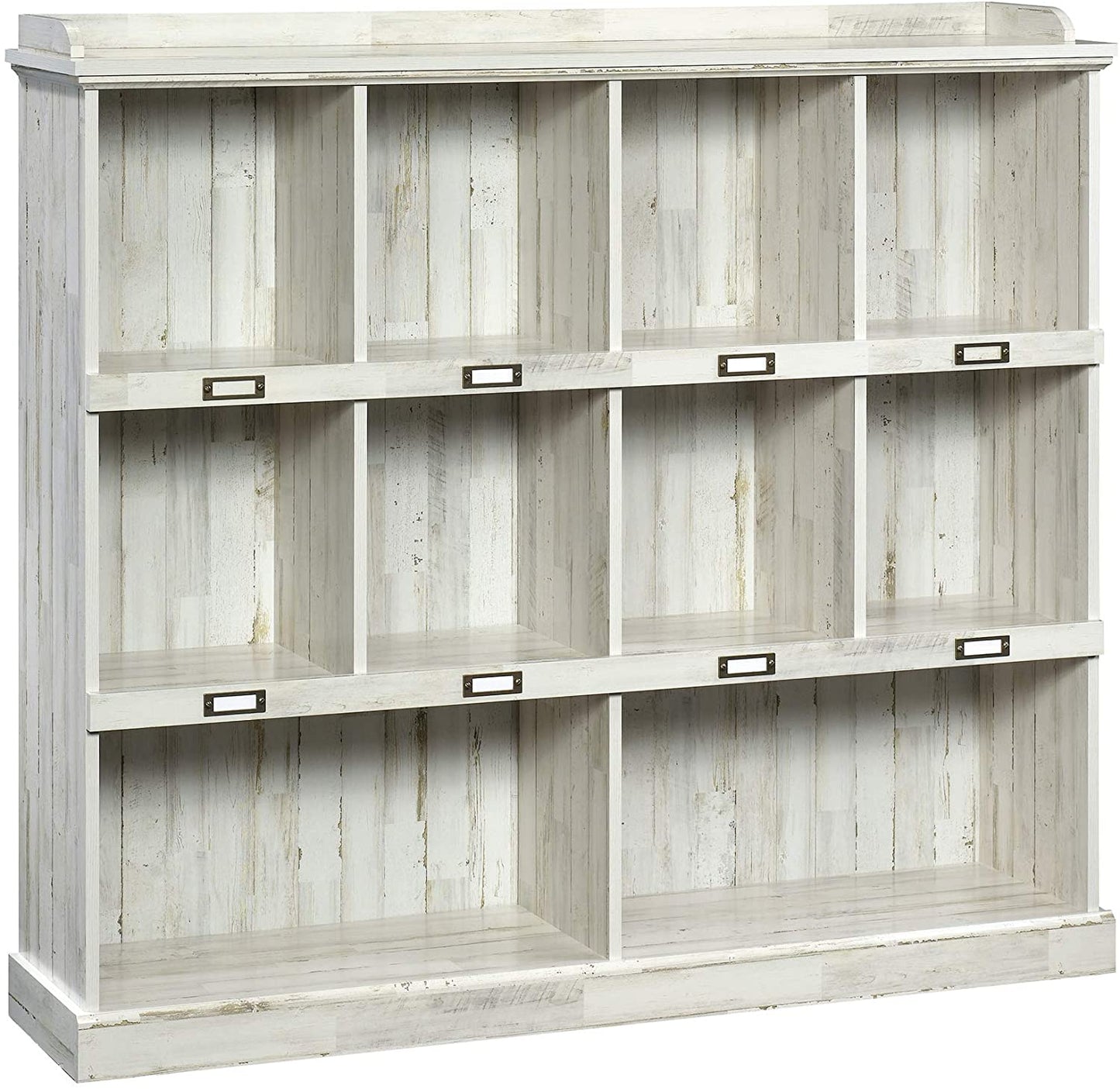 Bookshelf: Wooden Oak Finish Bookcase