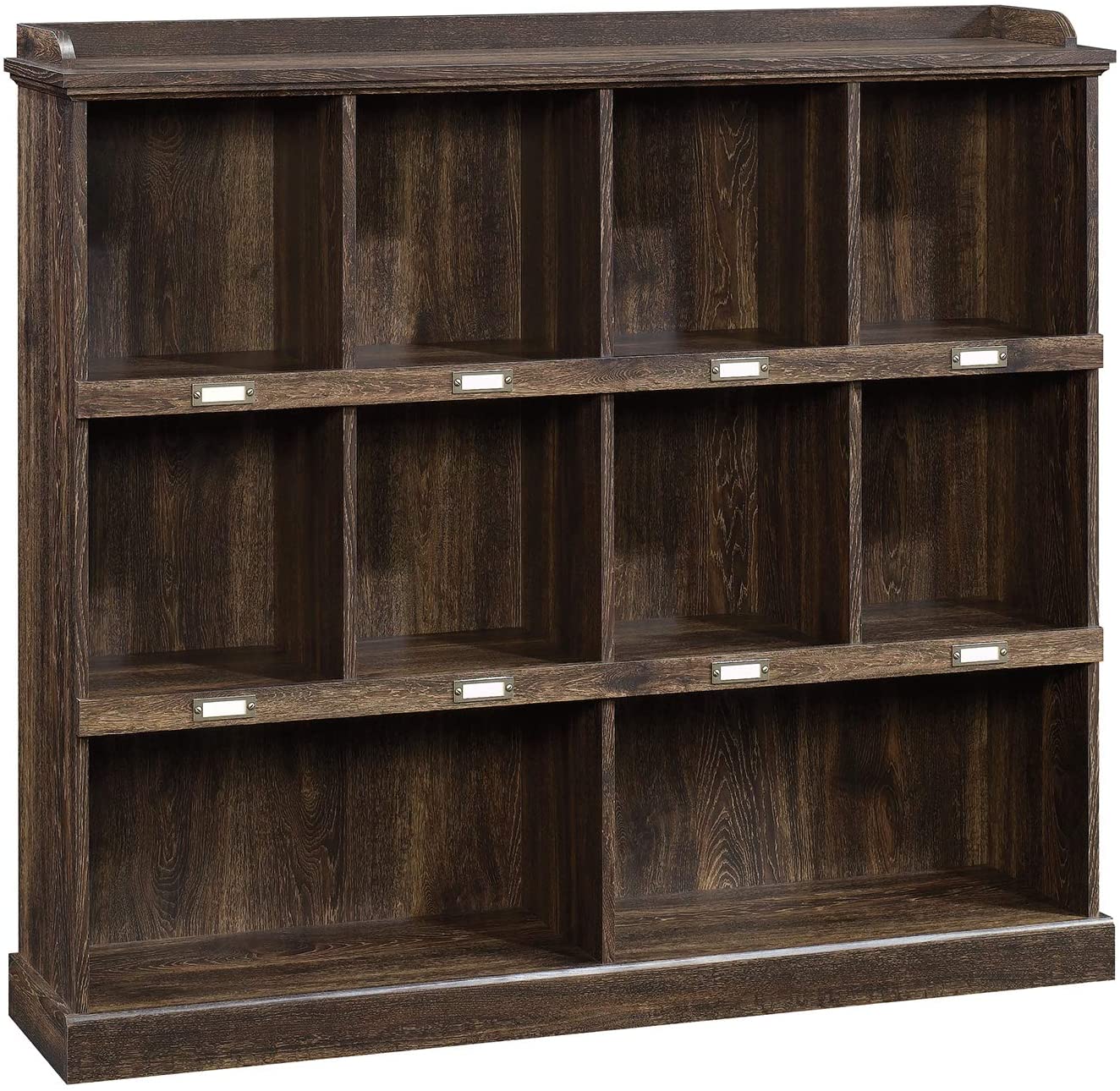 Bookshelf: Wooden Oak Finish Bookcase