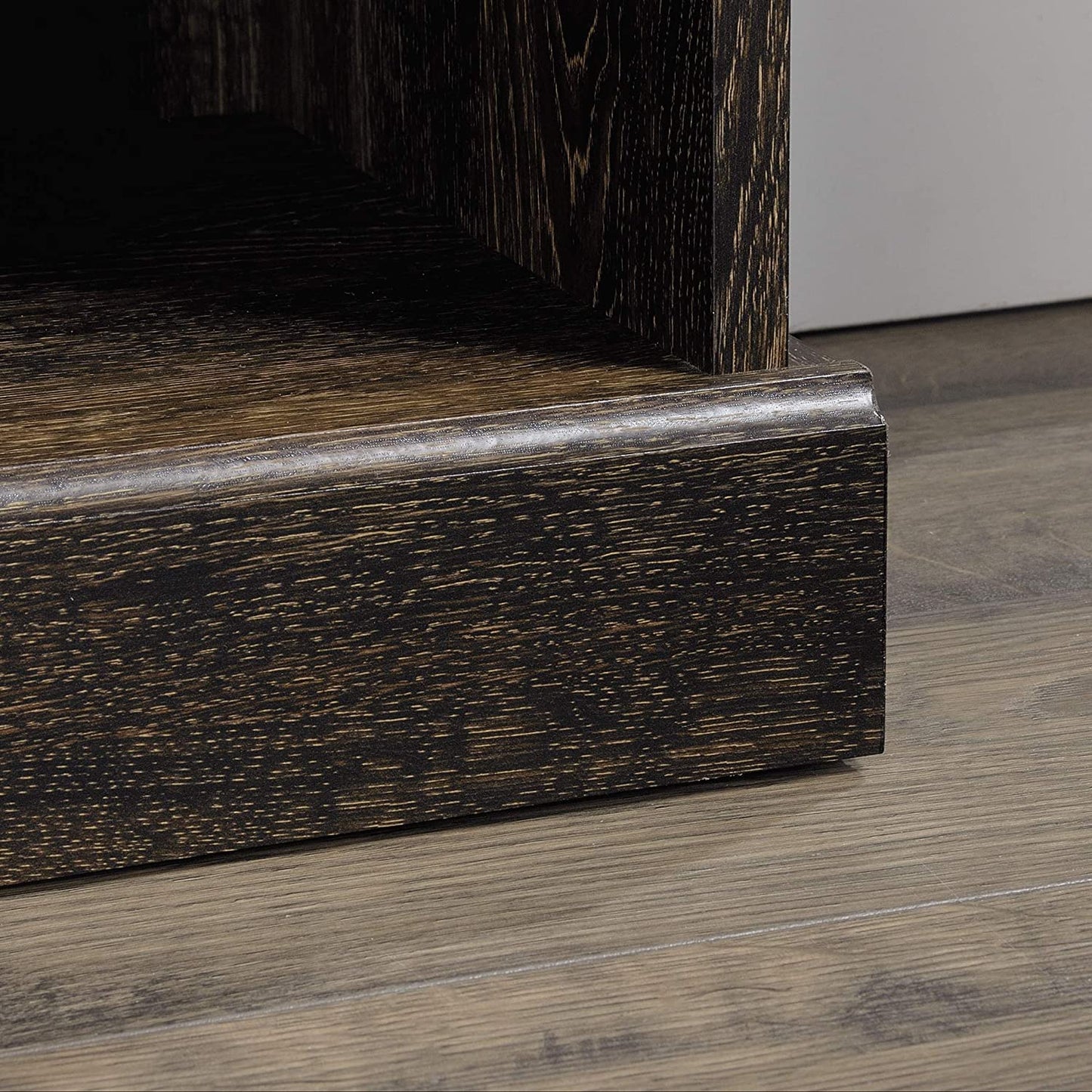 Bookshelf: Wooden Oak Finish Bookcase