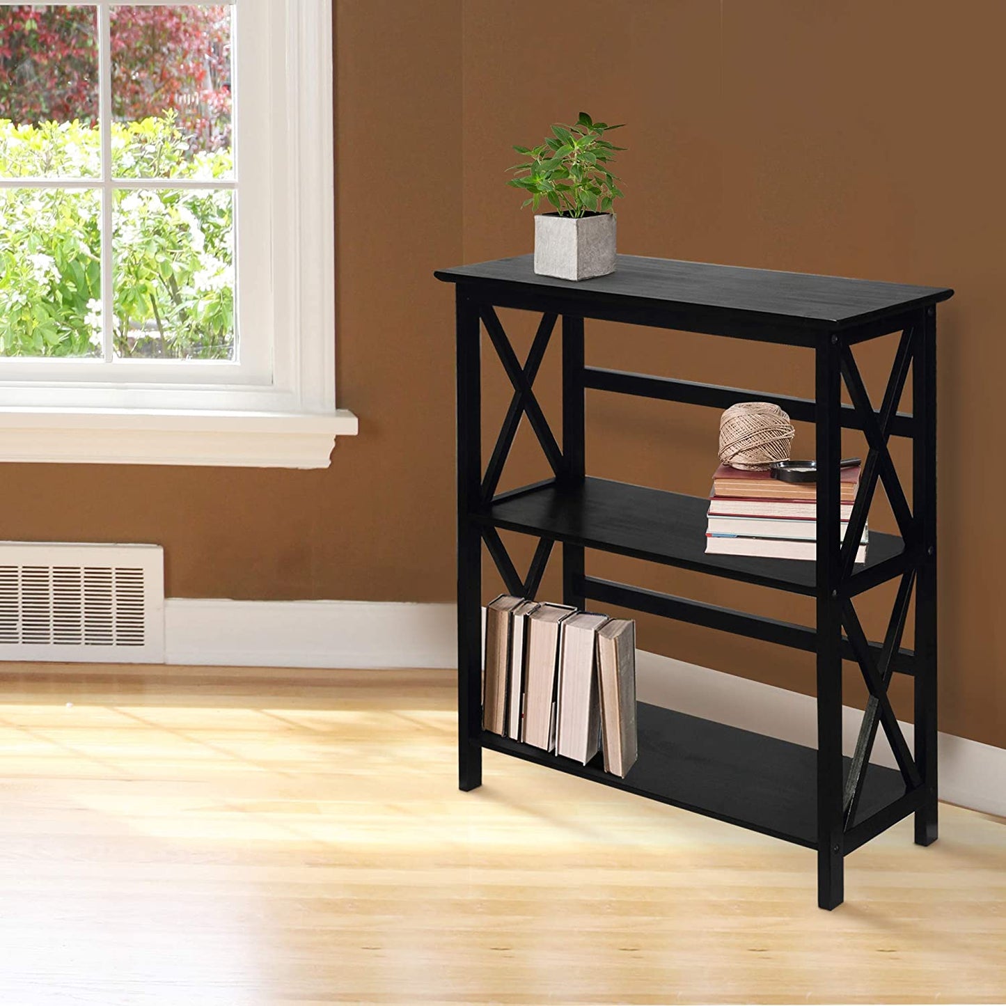 Bookshelf: X-Design Style 3-Shelf Bookcase