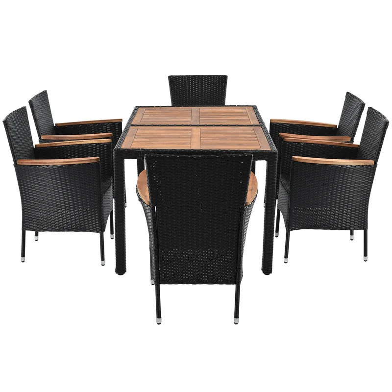 Breakfast Table: 6 Seater Dining Set