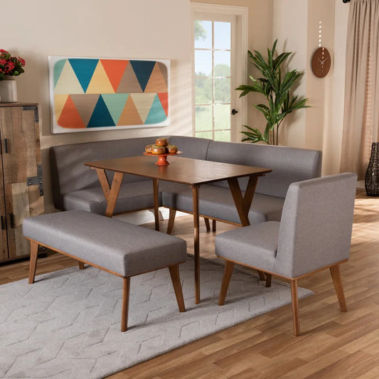 Breakfast Table: 6 Seater Dining Set