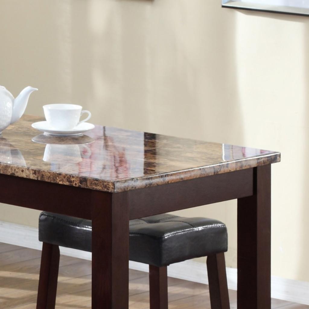 Breakfast Table: Counter Height Breakfast Table Set