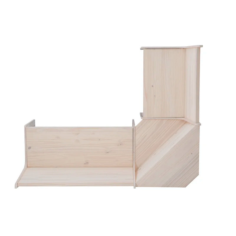 Breakfast Table: Pine Solid Wood Breakfast Nook Dining Set