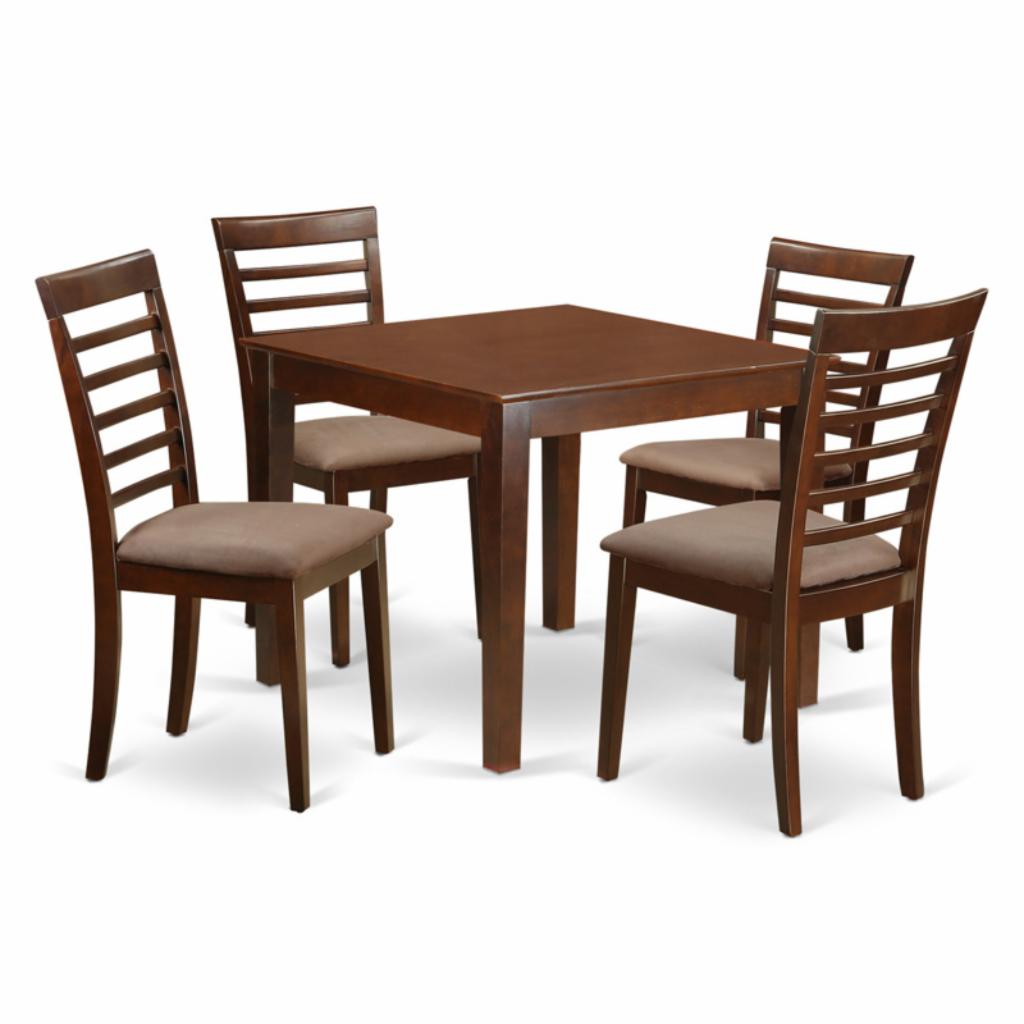 Breakfast Table Straight Ladder-back Breakfast Nook Dining Table