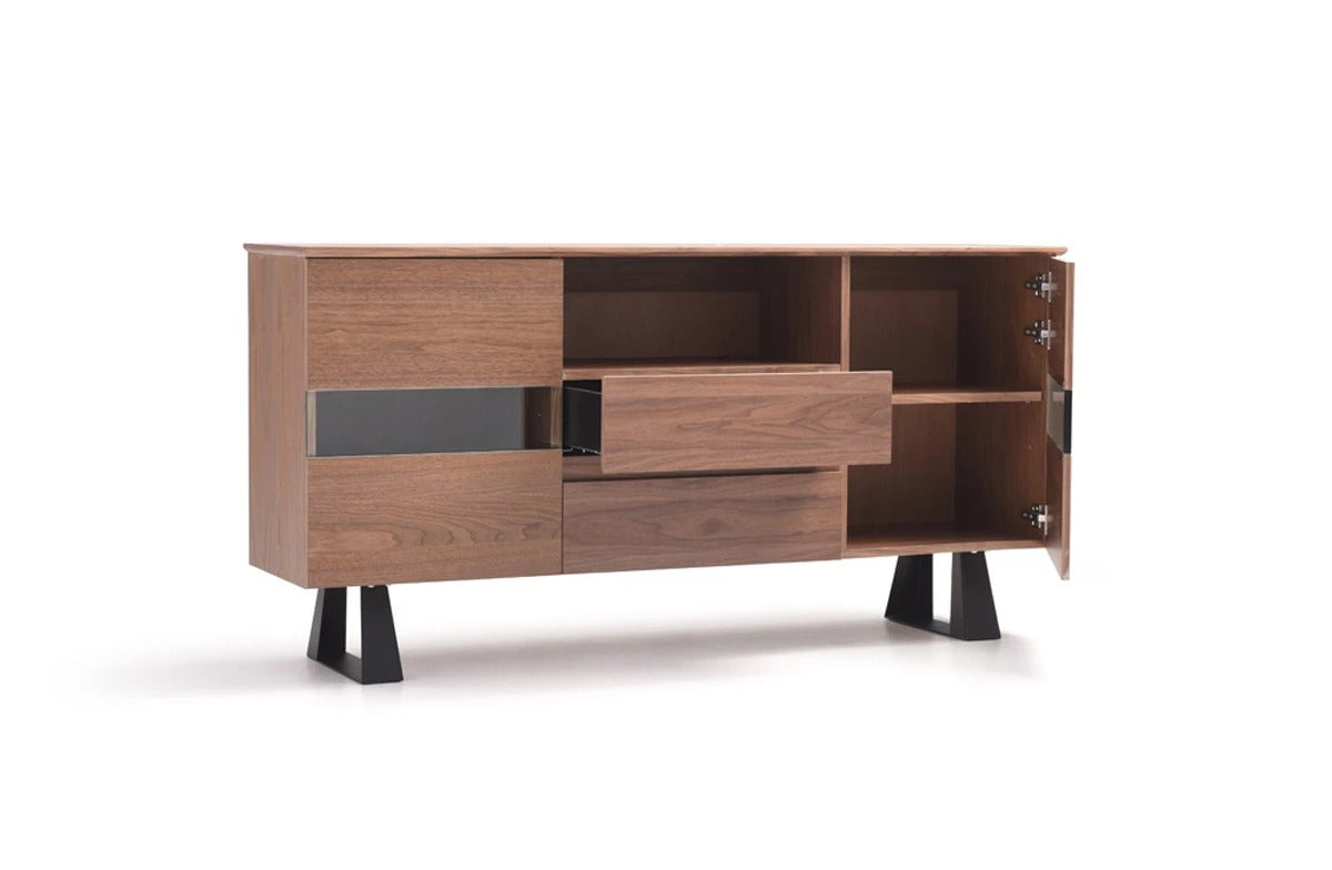 Buffet Chair: HOOD Walnut Buffet