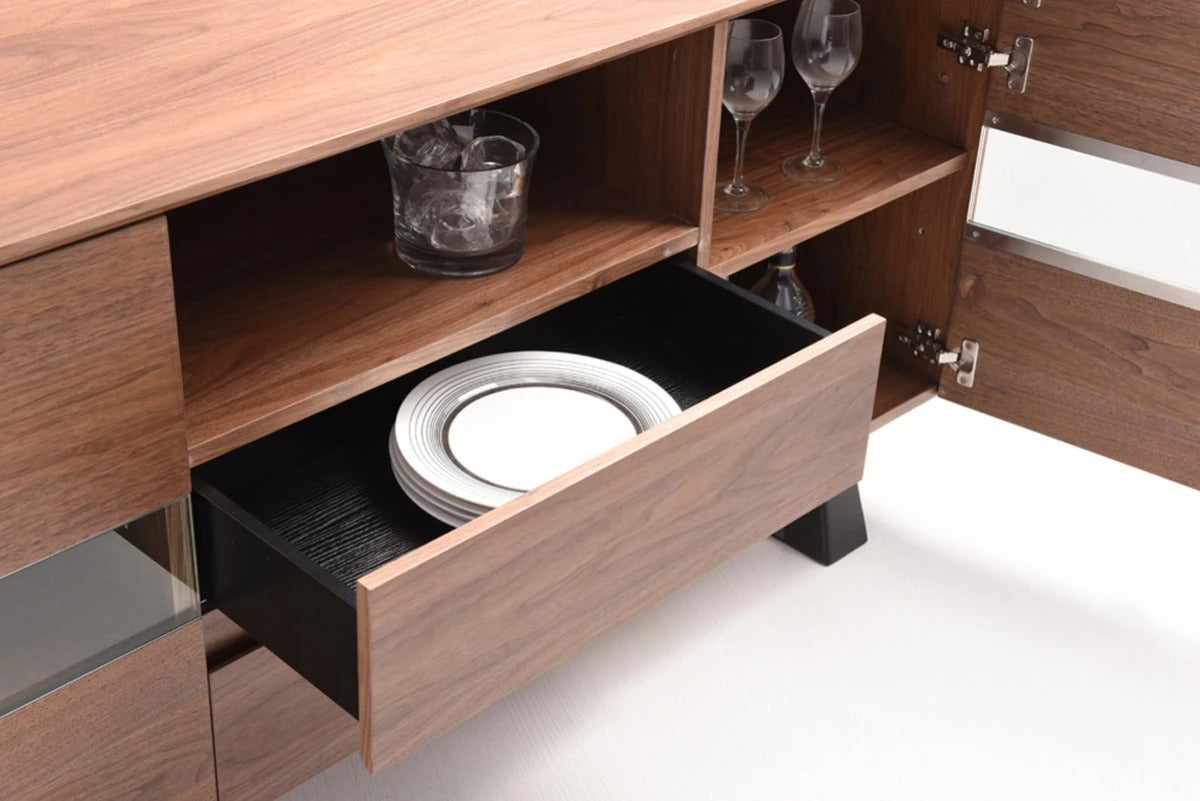 Buffet Chair: HOOD Walnut Buffet