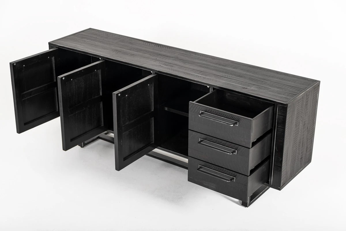 Buffet Chair ROUGH Black Buffet
