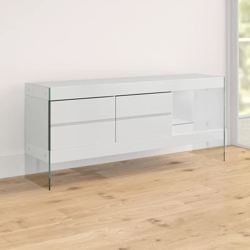 Buffet Table: ACE Floating White Buffet