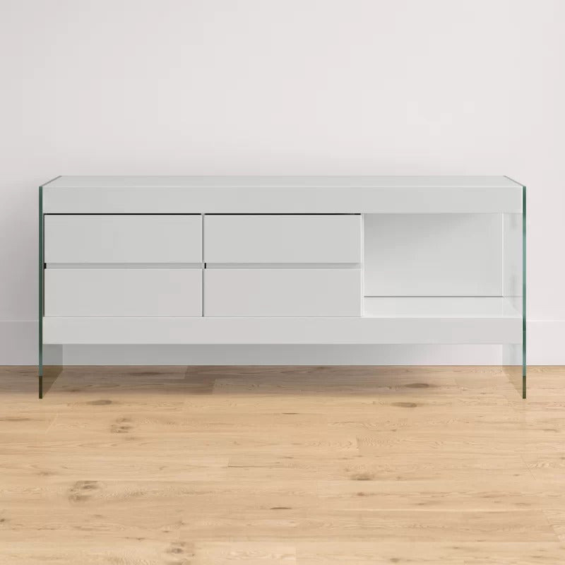 Buffet Table: ACE Floating White Buffet