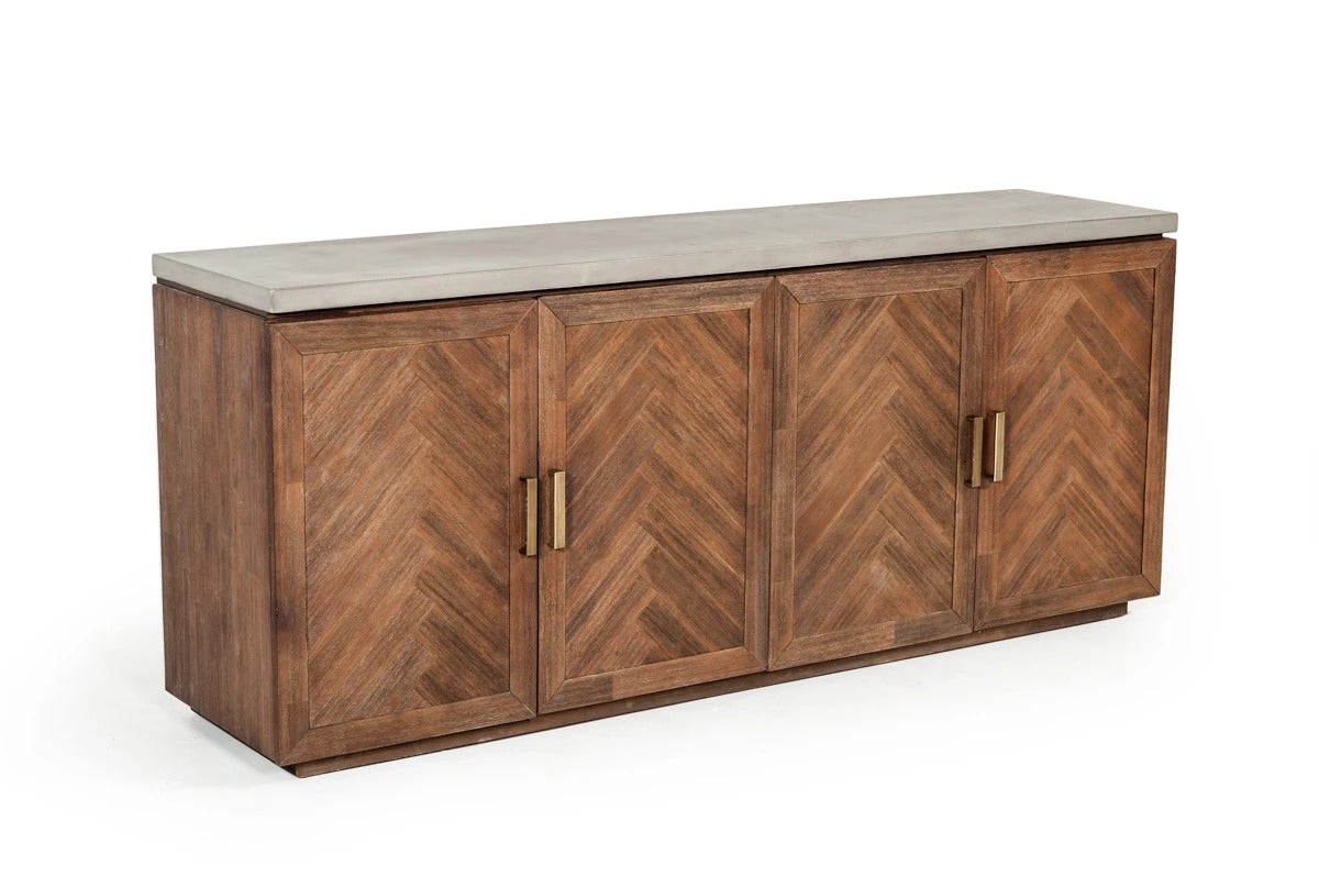 Buffet Table Aquenr Concrete Buffet Table