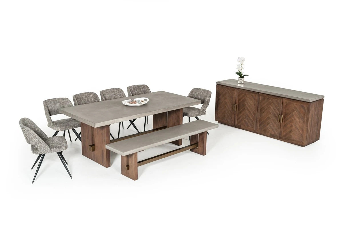 Buffet Table Aquenr Concrete Buffet Table