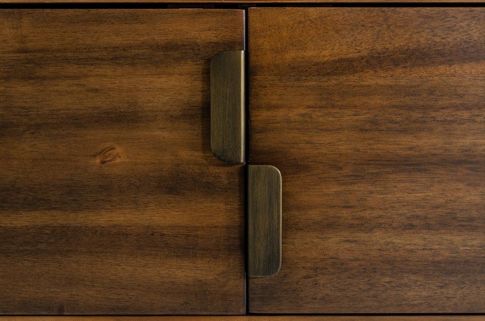 Buffet Table: HUNK Modern Acacia Buffet