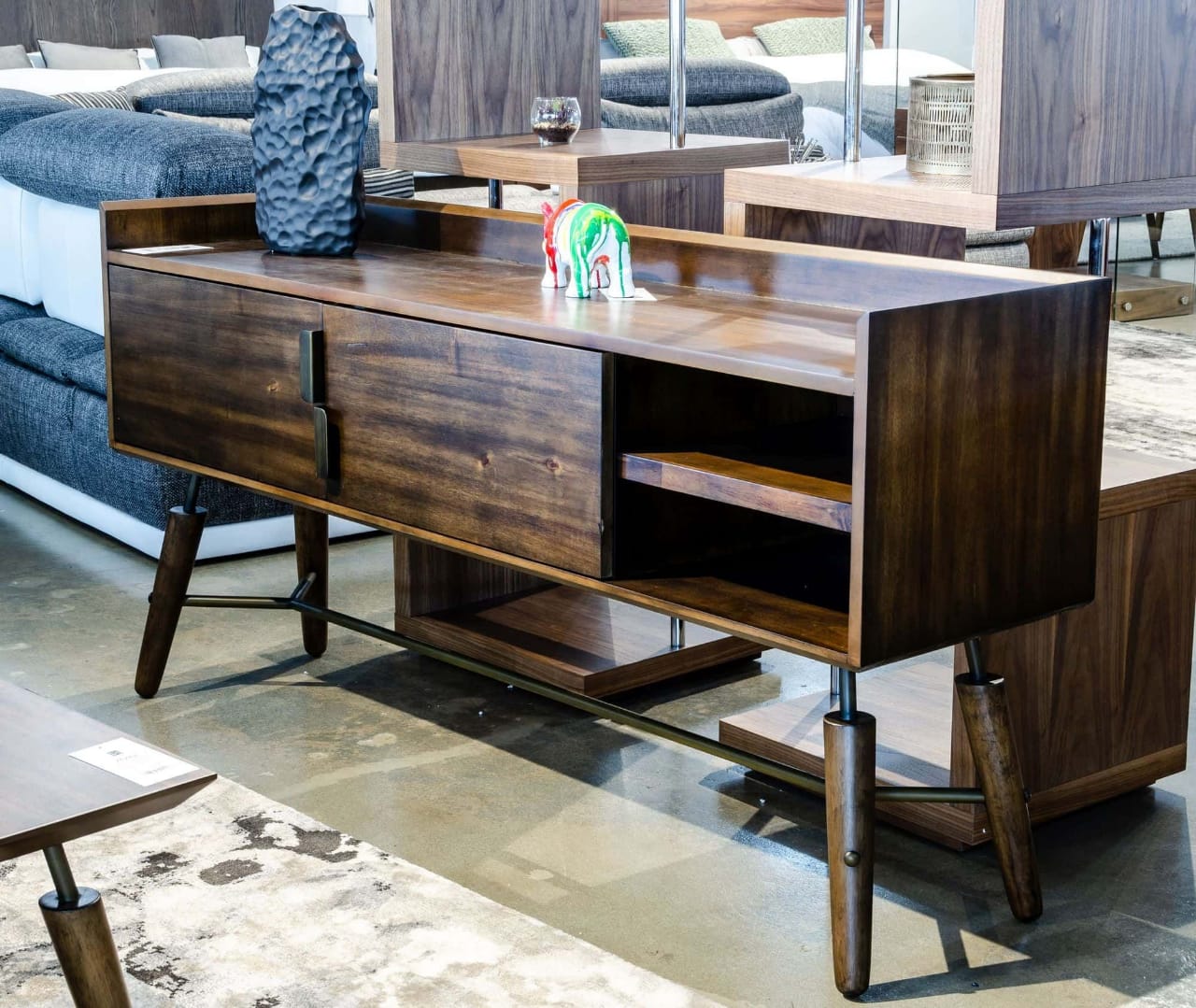 Buffet Table: HUNK Modern Acacia Buffet