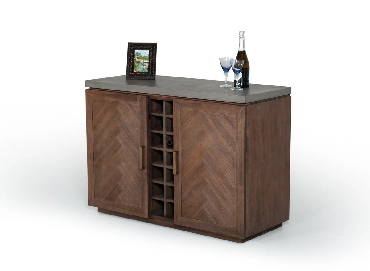 Buffet Table MAC Concrete Wine Cabinet