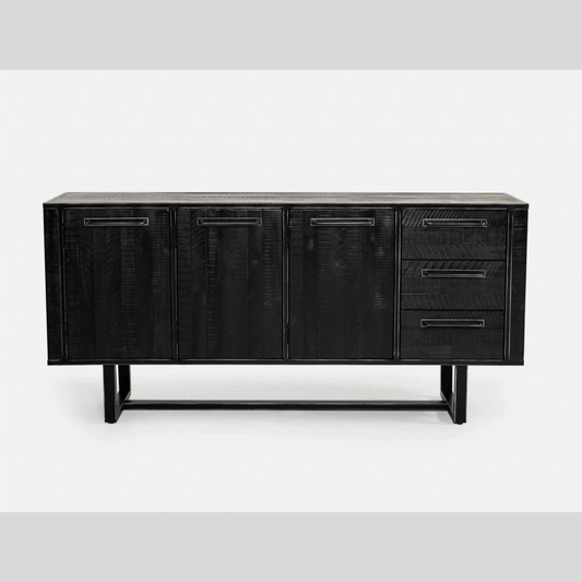 Buffet Table ROUGH Black Buffet