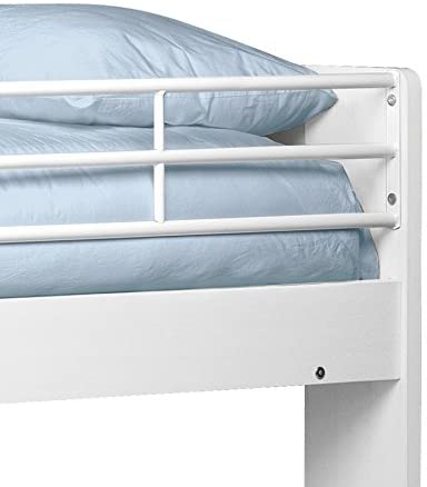 Bunk Bed: White Single Bunk Bed