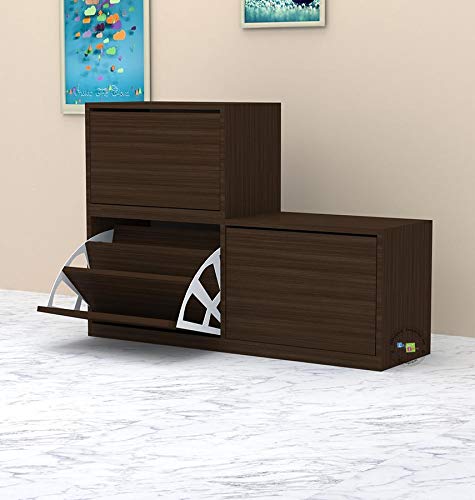 Cabinet Three Piece Elegant Shoe Storage Cabinet