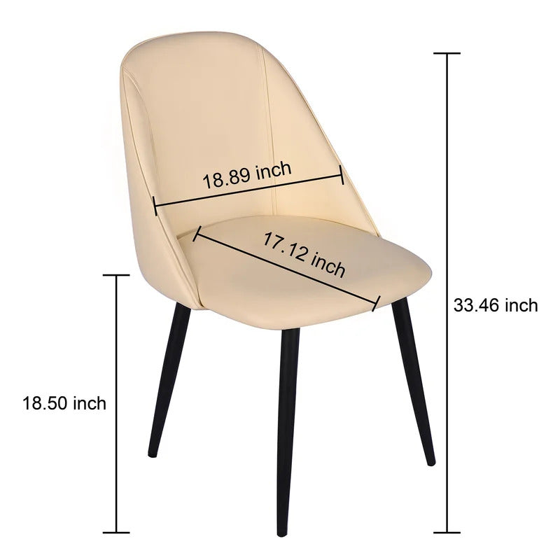 Cafe Chair: Side Restaurant Chair (Set of 2)