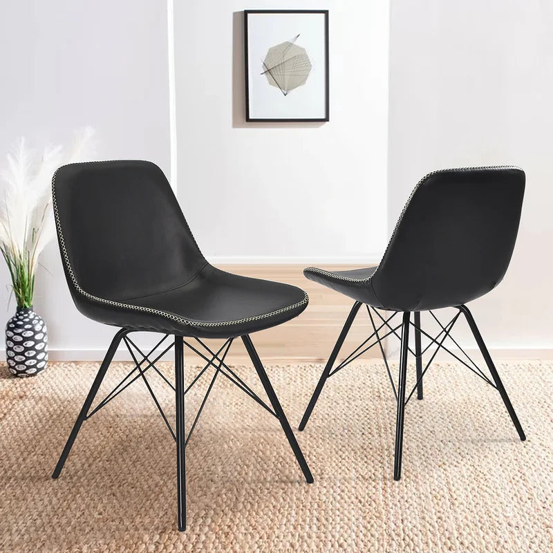 Cafe Chair: Side Restaurant Chair (Set of 2)