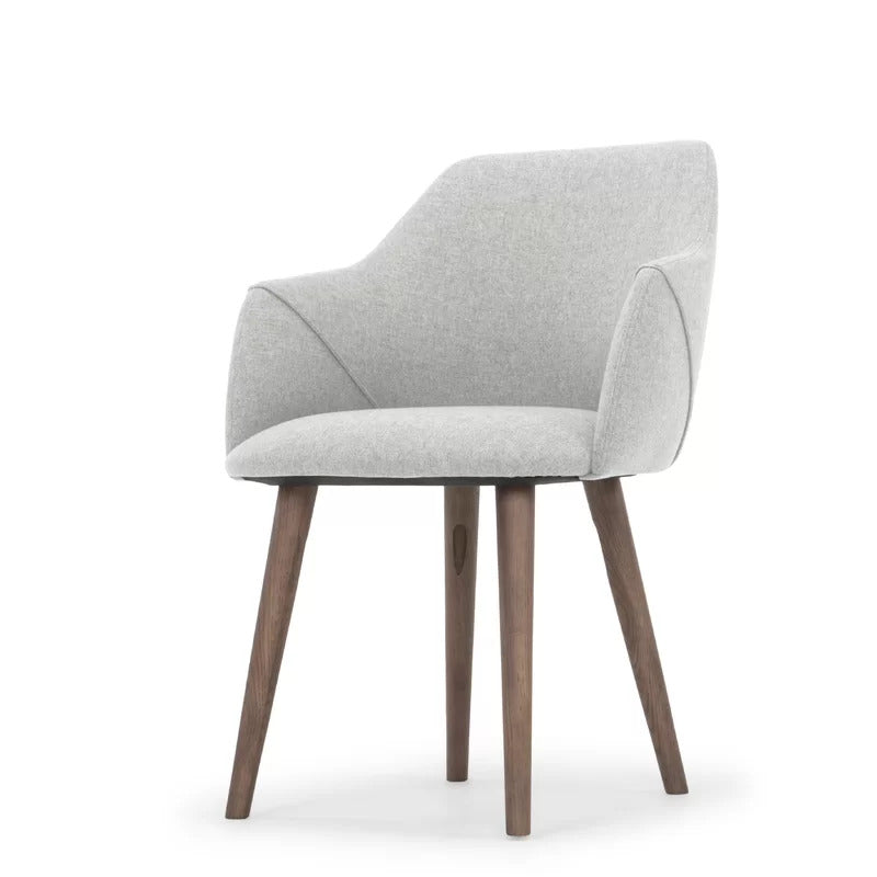 Cafe Chair: Upholstered Arm Restaurant Chair (Set of 2)