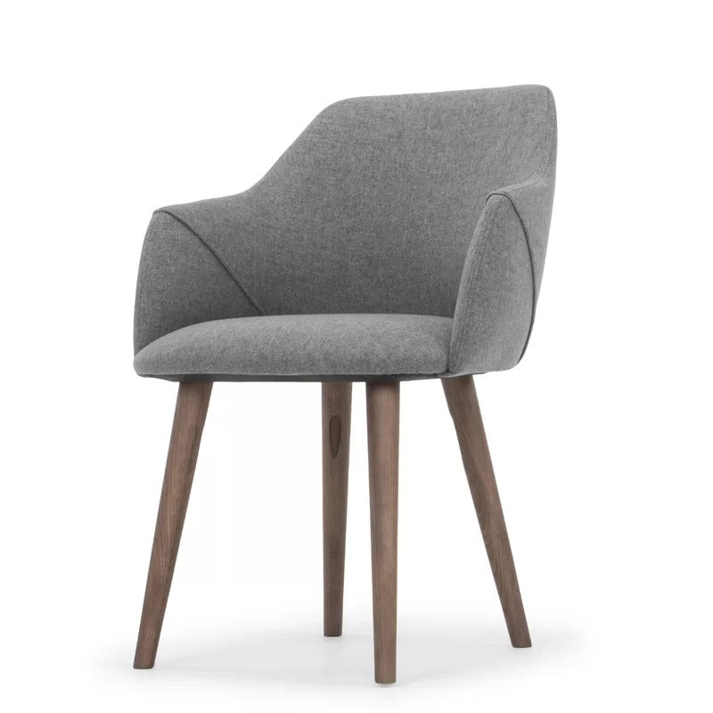 Cafe Chair: Upholstered Arm Restaurant Chair (Set of 2)