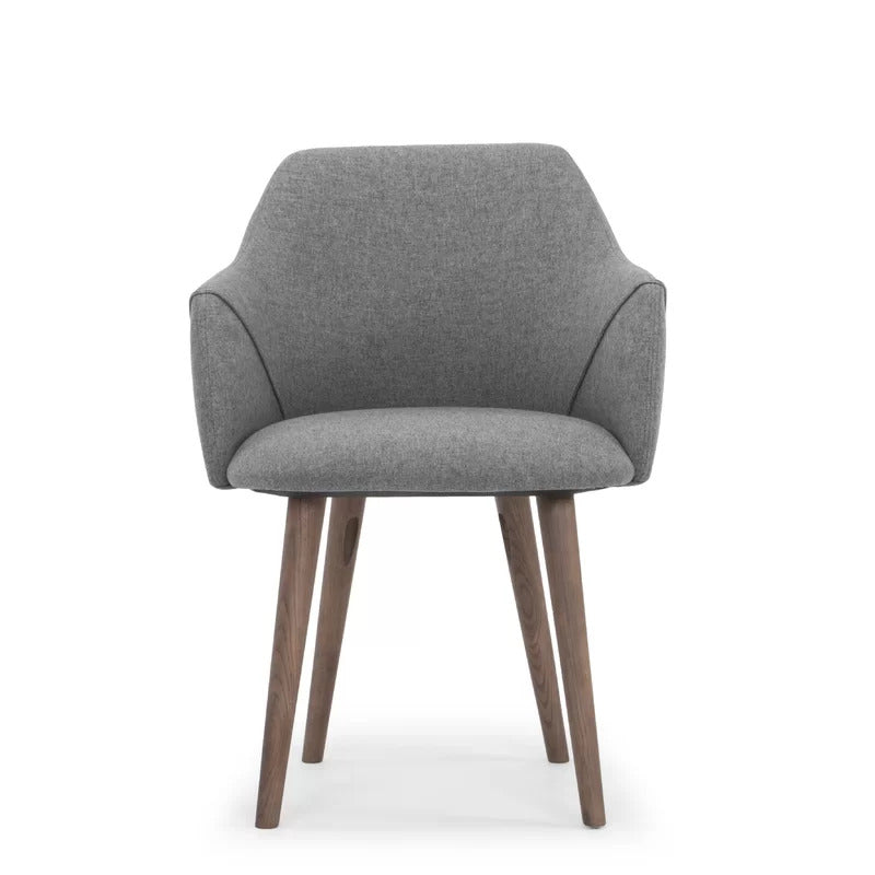 Cafe Chair: Upholstered Arm Restaurant Chair (Set of 2)